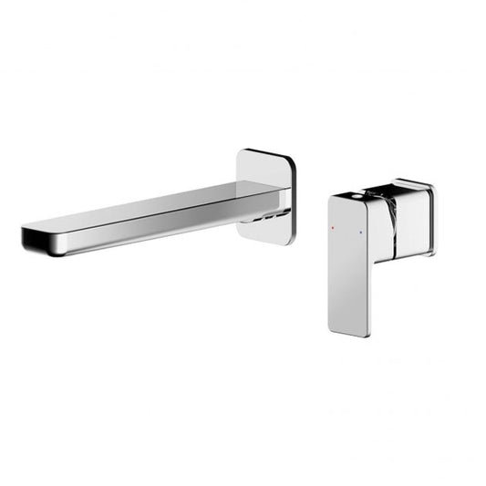 Crawford Windon 2-Hole Wall Mounted Basin Mixer Tap without Plate