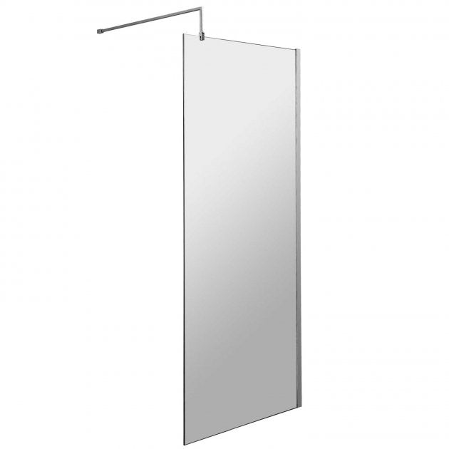 760mm Wetroom Screen & Support Bar