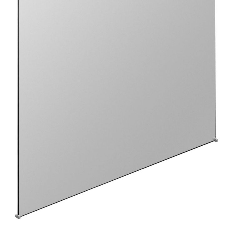 Chrome Wetroom Screen Support Foot